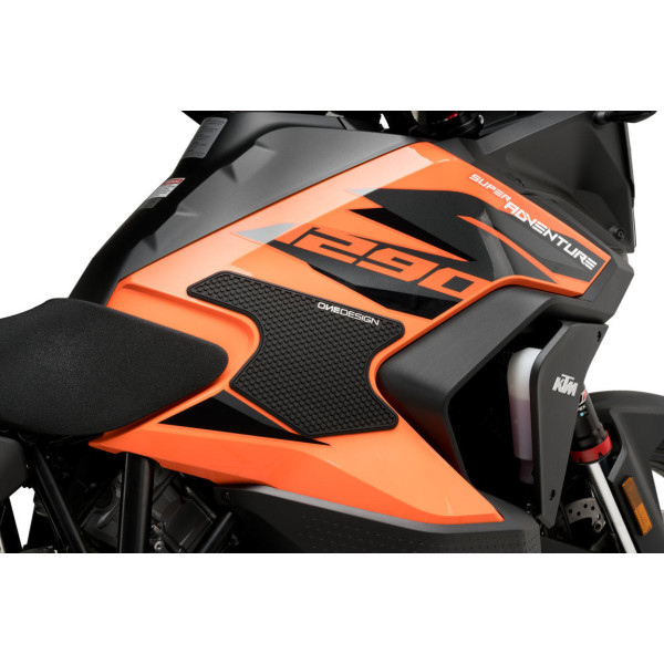 Puig Onedesign tank grips | black | ktm 1290 super adventure r 2021>current